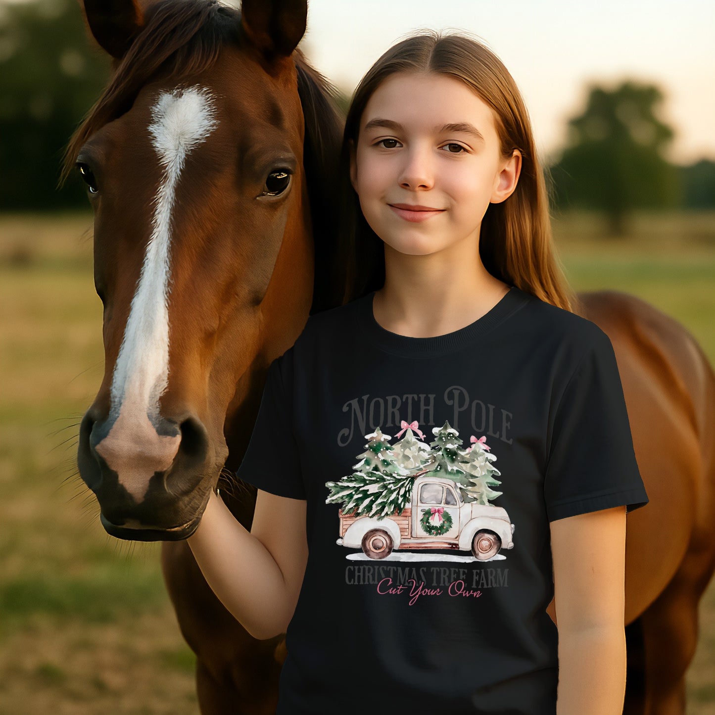 North Pole Tree Farm T-shirt (Youth)