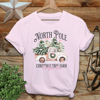 North Pole Tree Farm T-shirt