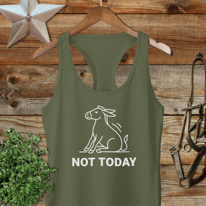 Not Today Racerback Tank