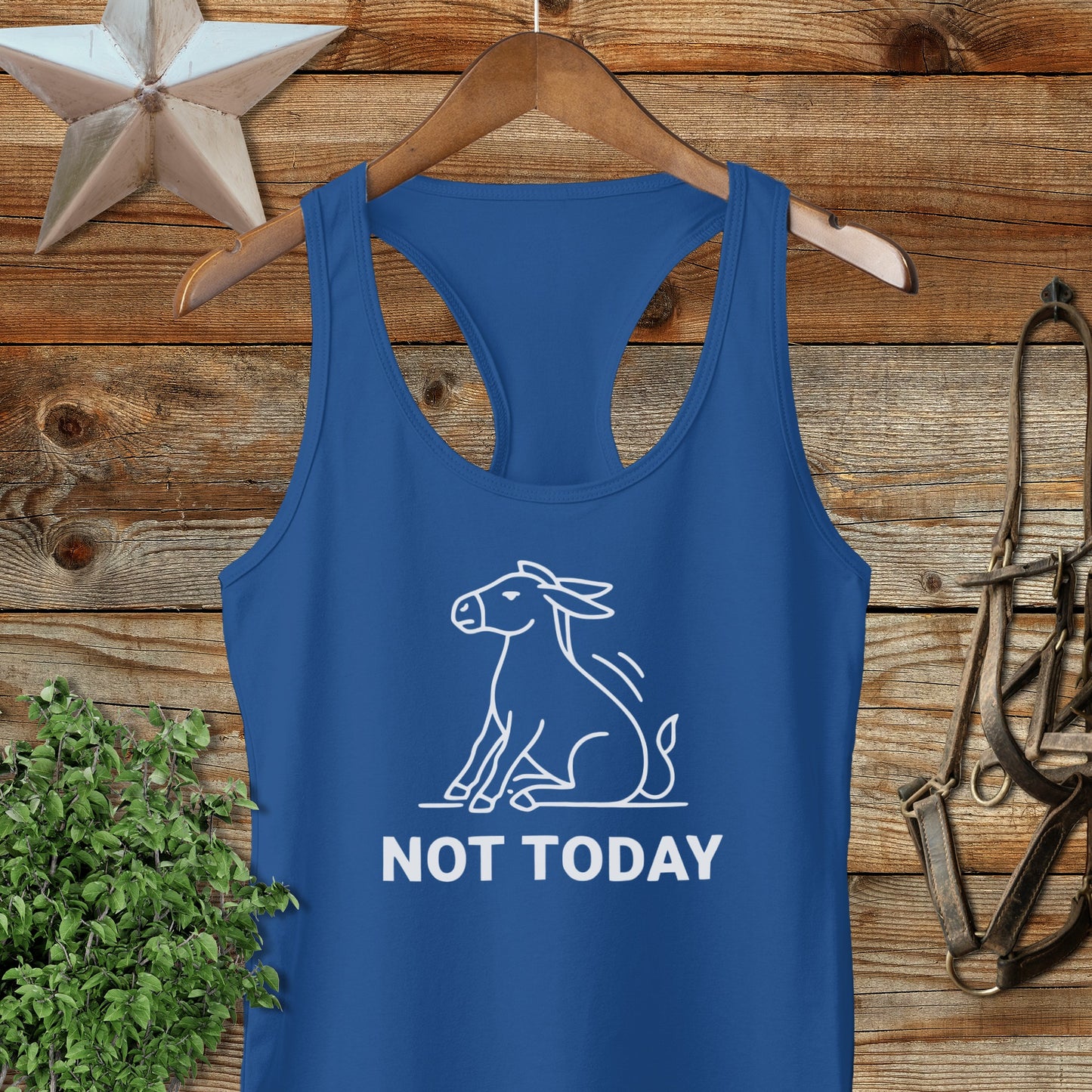 Not Today Racerback Tank