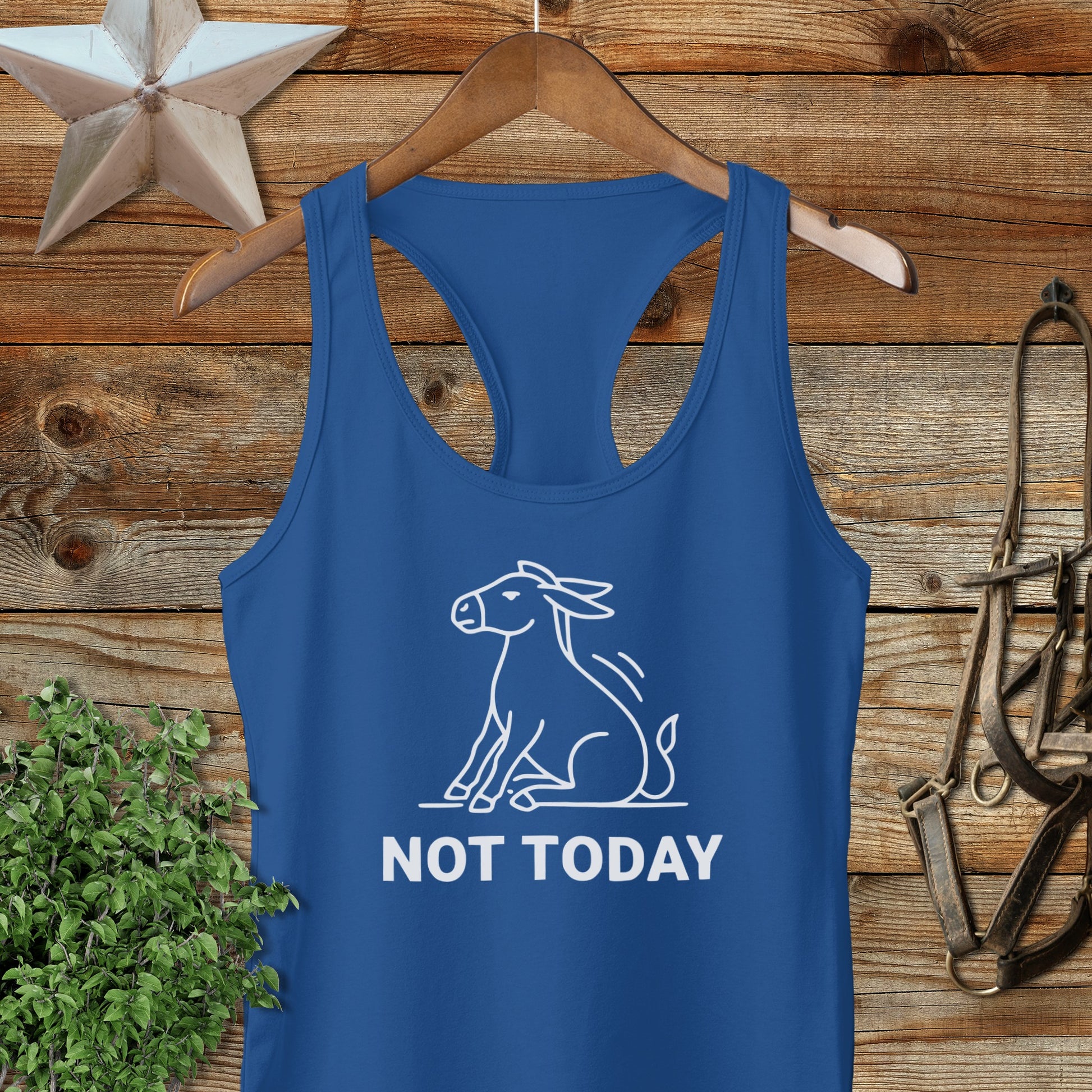 Not Today Racerback Tank