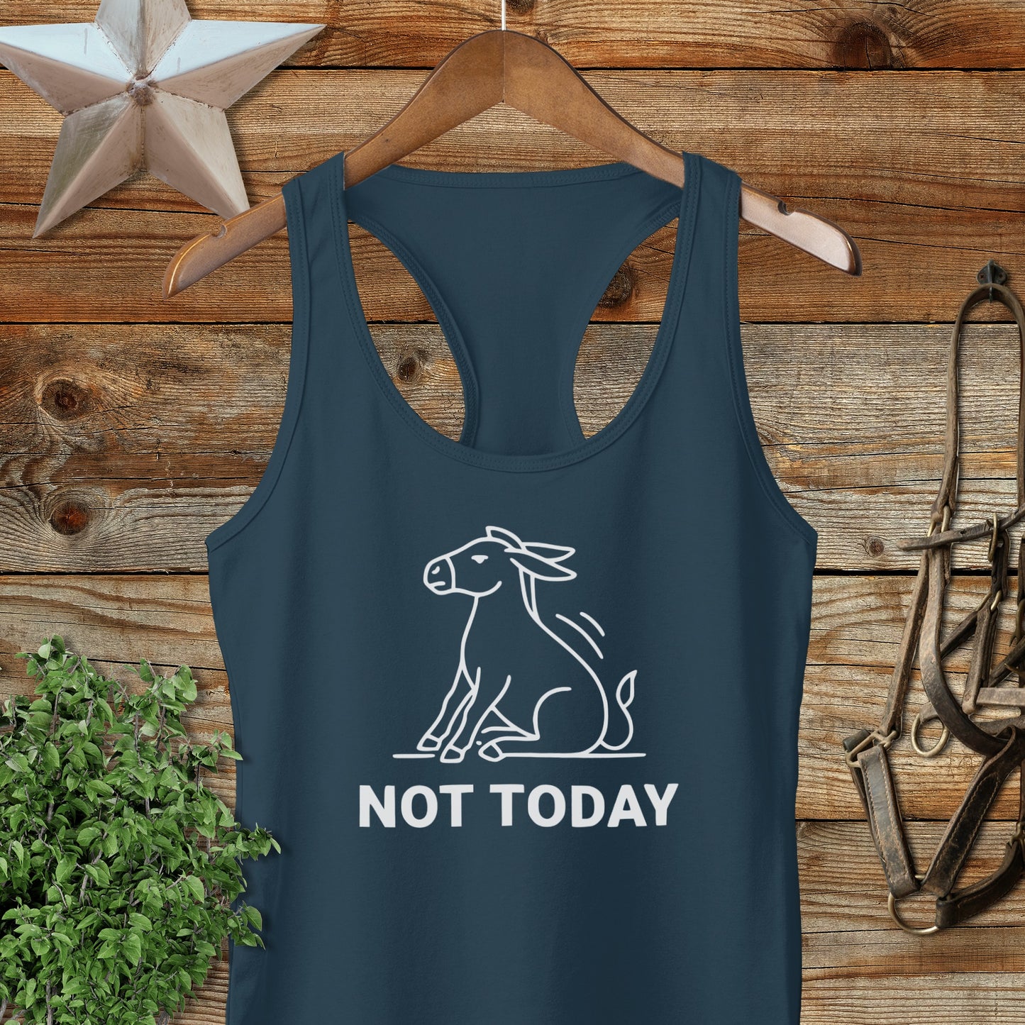 Not Today Racerback Tank