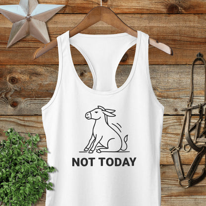 Not Today Racerback Tank