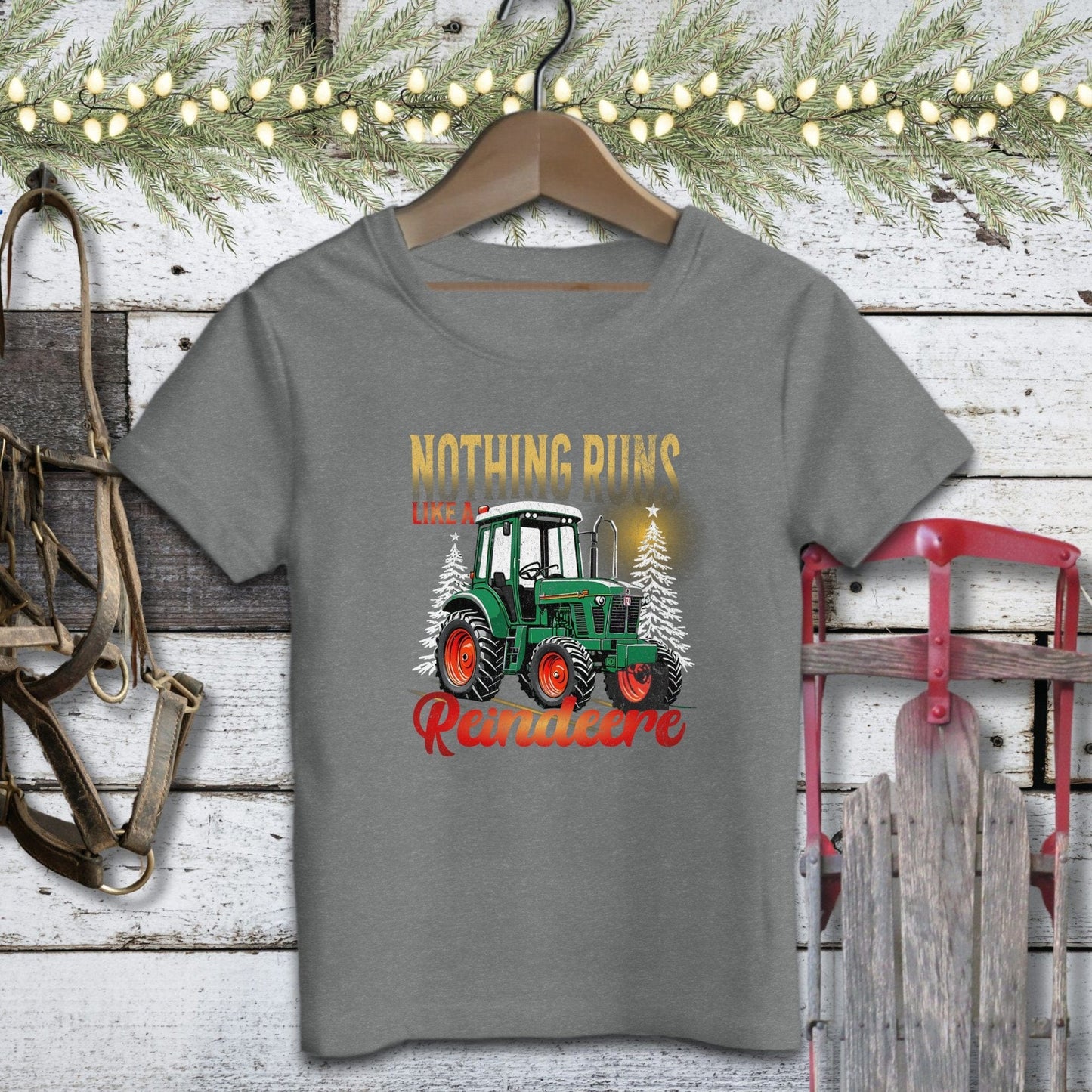 Nothing Runs Like A Reindeere Youth Shirt