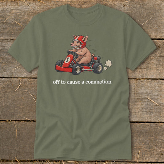 Off To Cause a Commotion Classic Tee