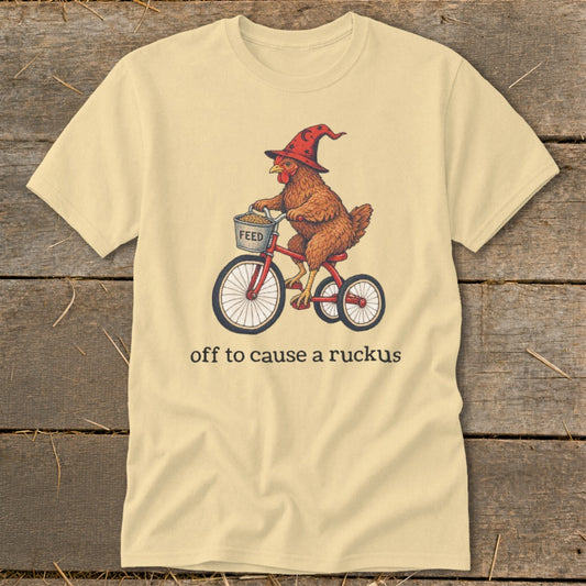Off To Cause a Ruckus Classic Tee