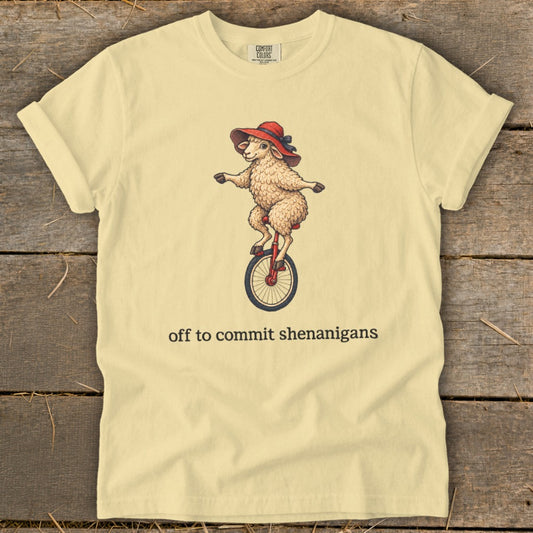 Off To Commit Shenanigans Signature Tee