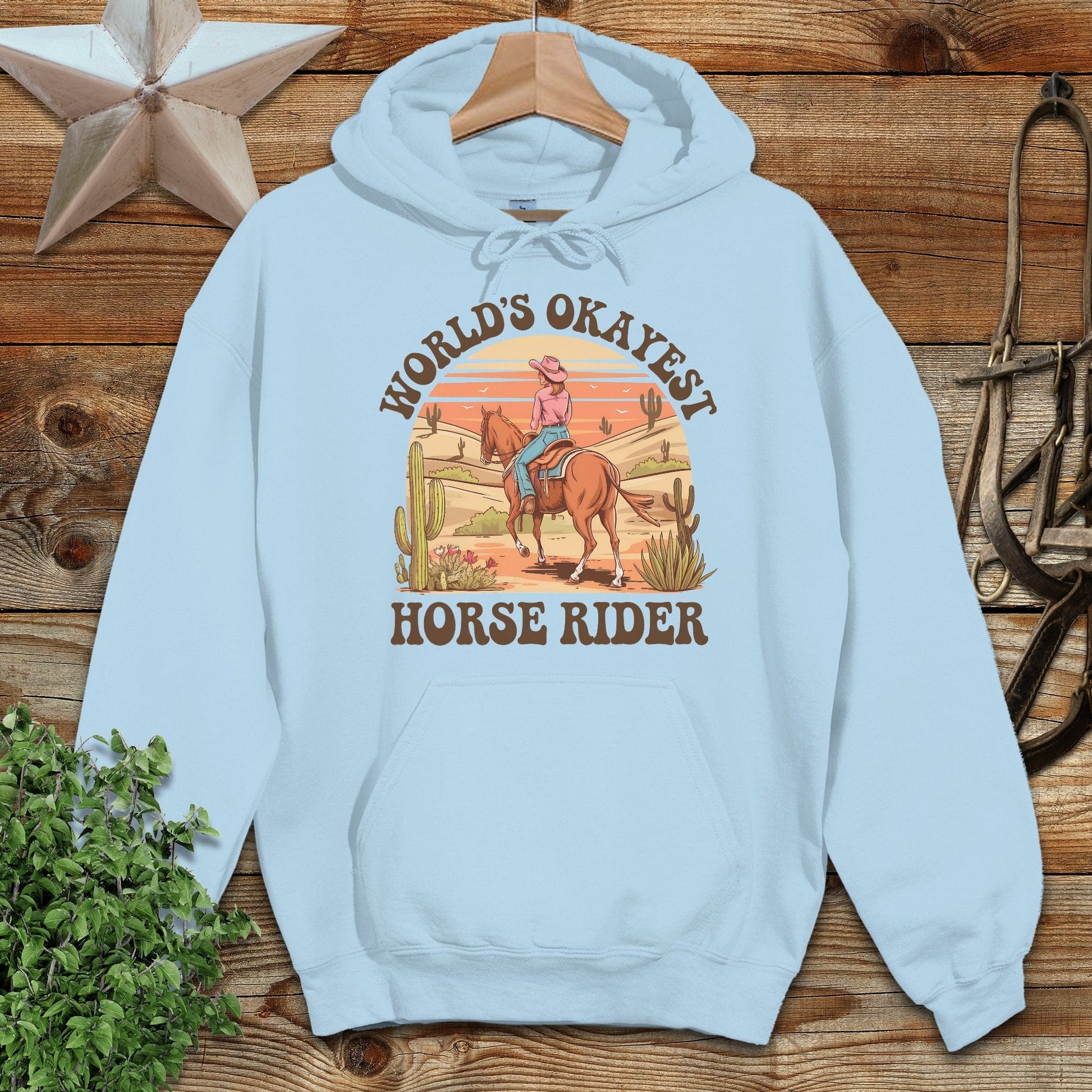 Okayest Horse Rider Hoodie