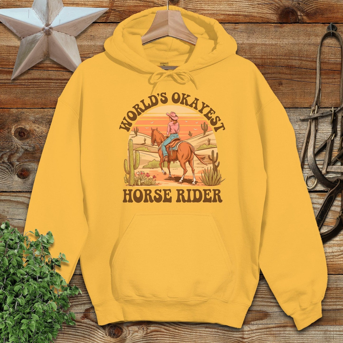 Okayest Horse Rider Hoodie
