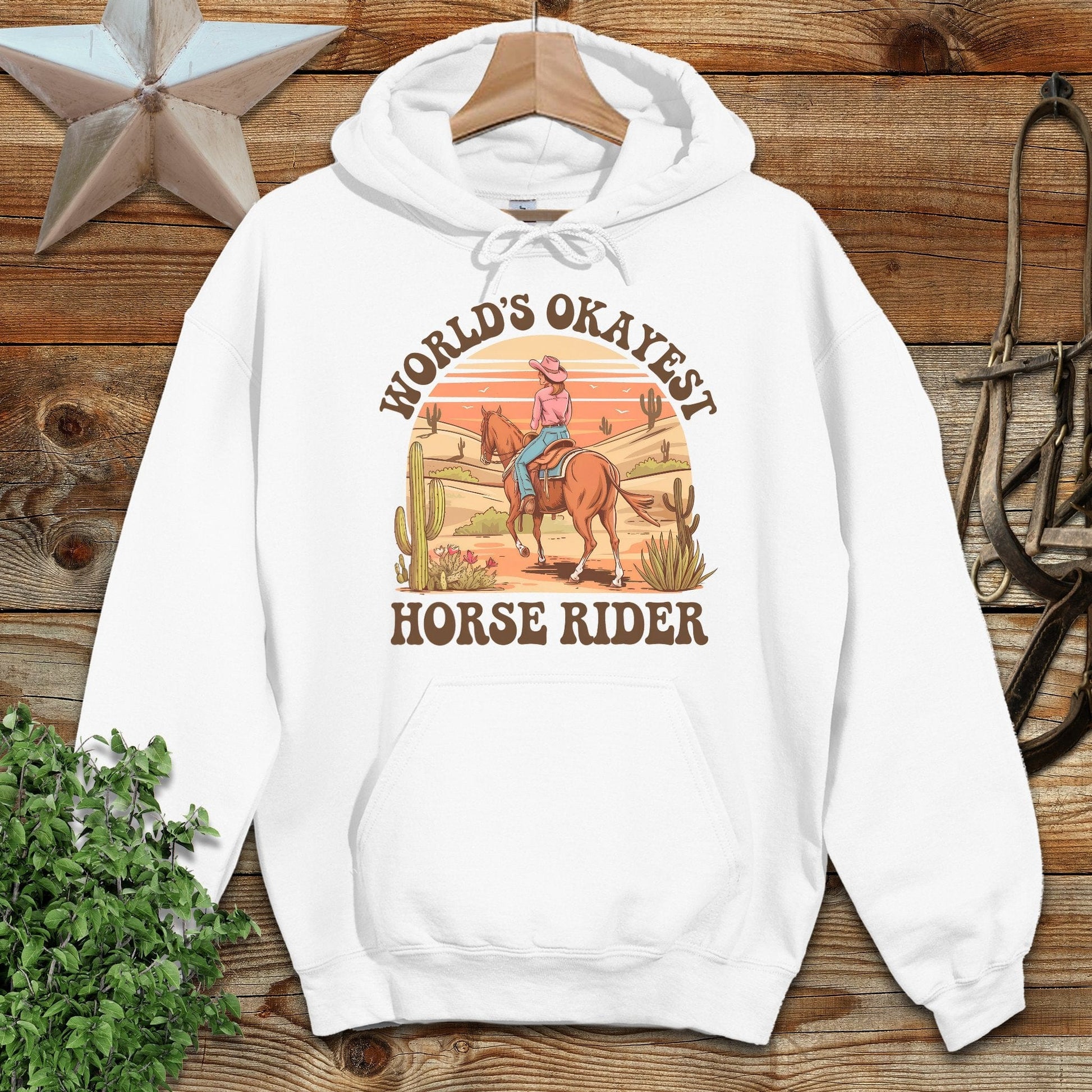 Okayest Horse Rider Hoodie