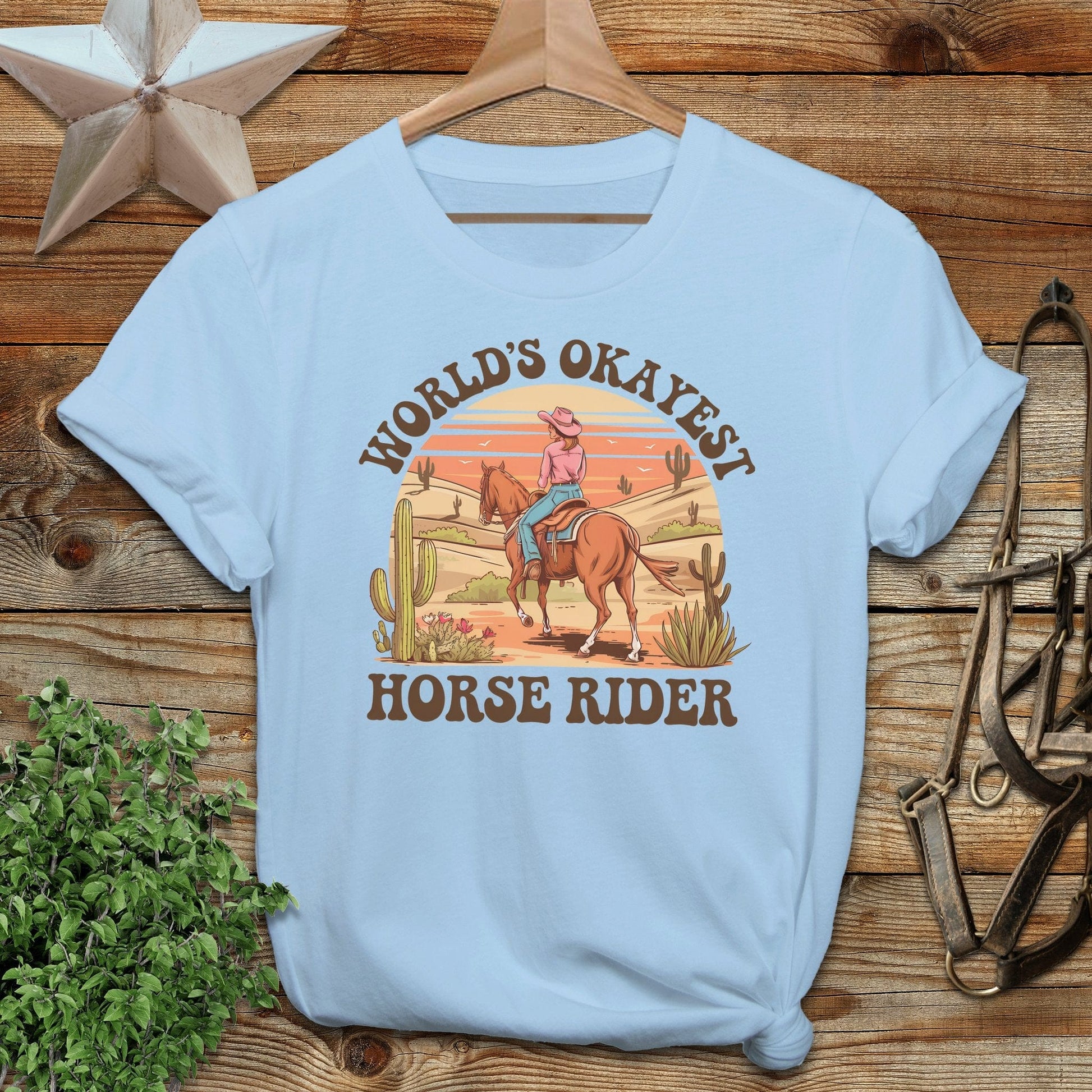 Okayest Horse Rider Softstyle Tee