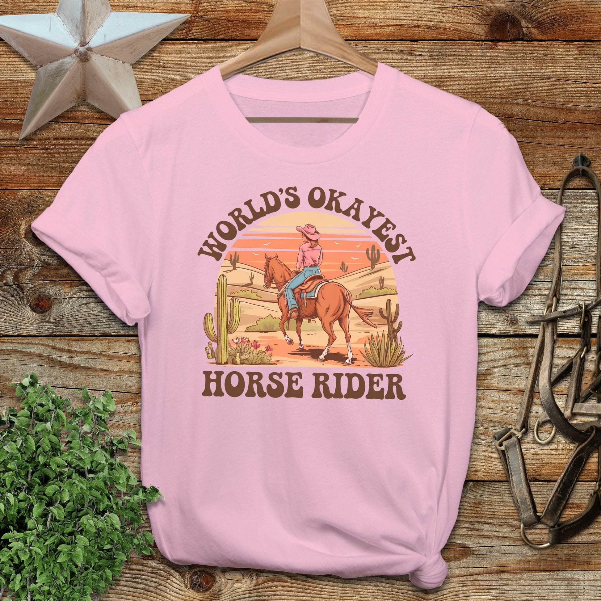 Okayest Horse Rider Softstyle Tee