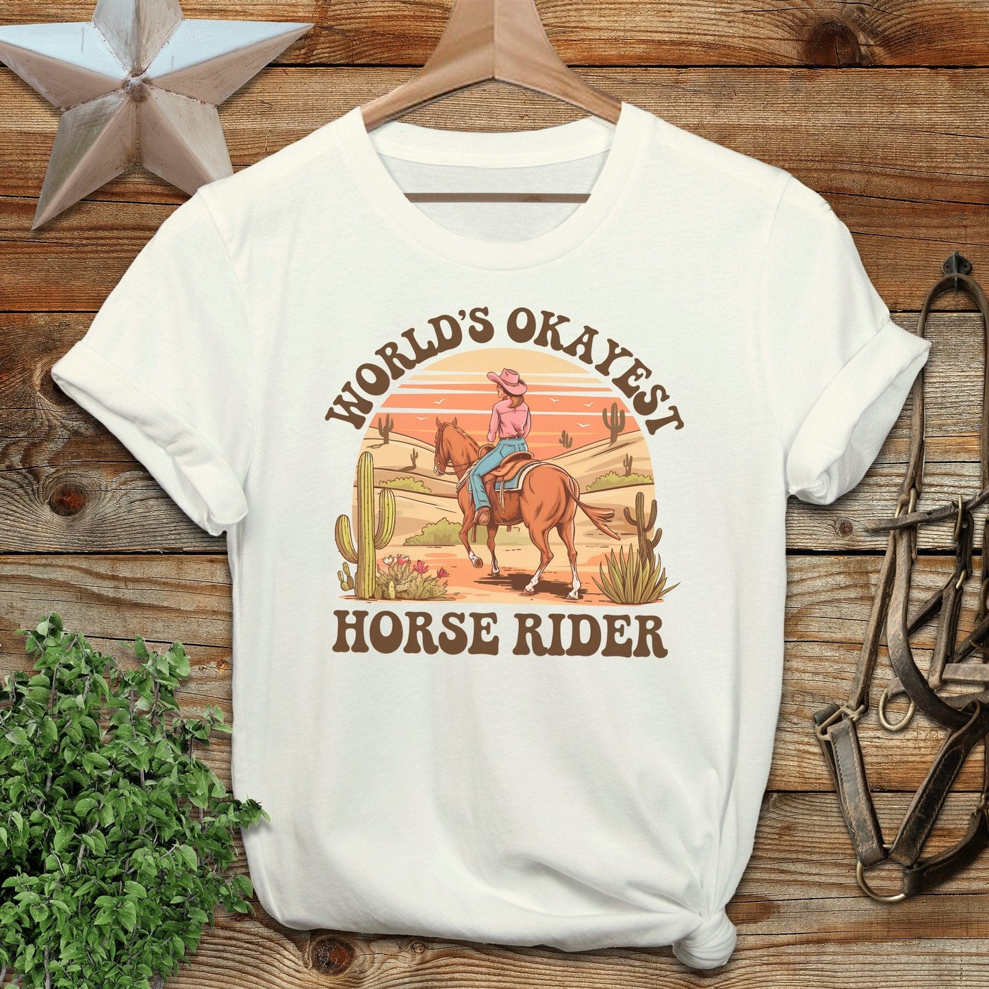 Okayest Horse Rider Softstyle Tee