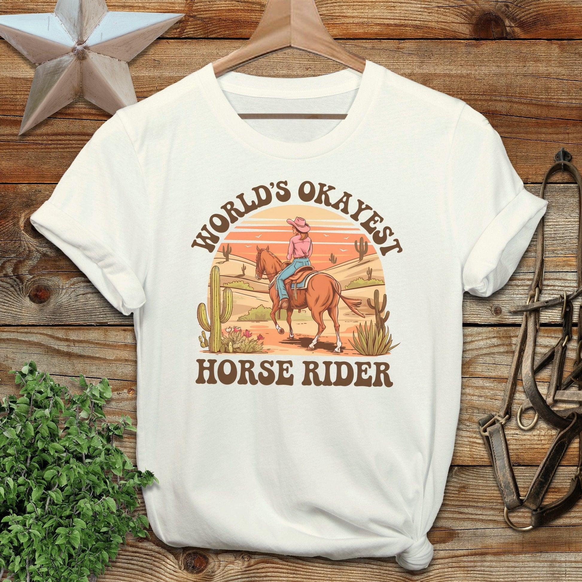 Okayest Horse Rider Softstyle Tee