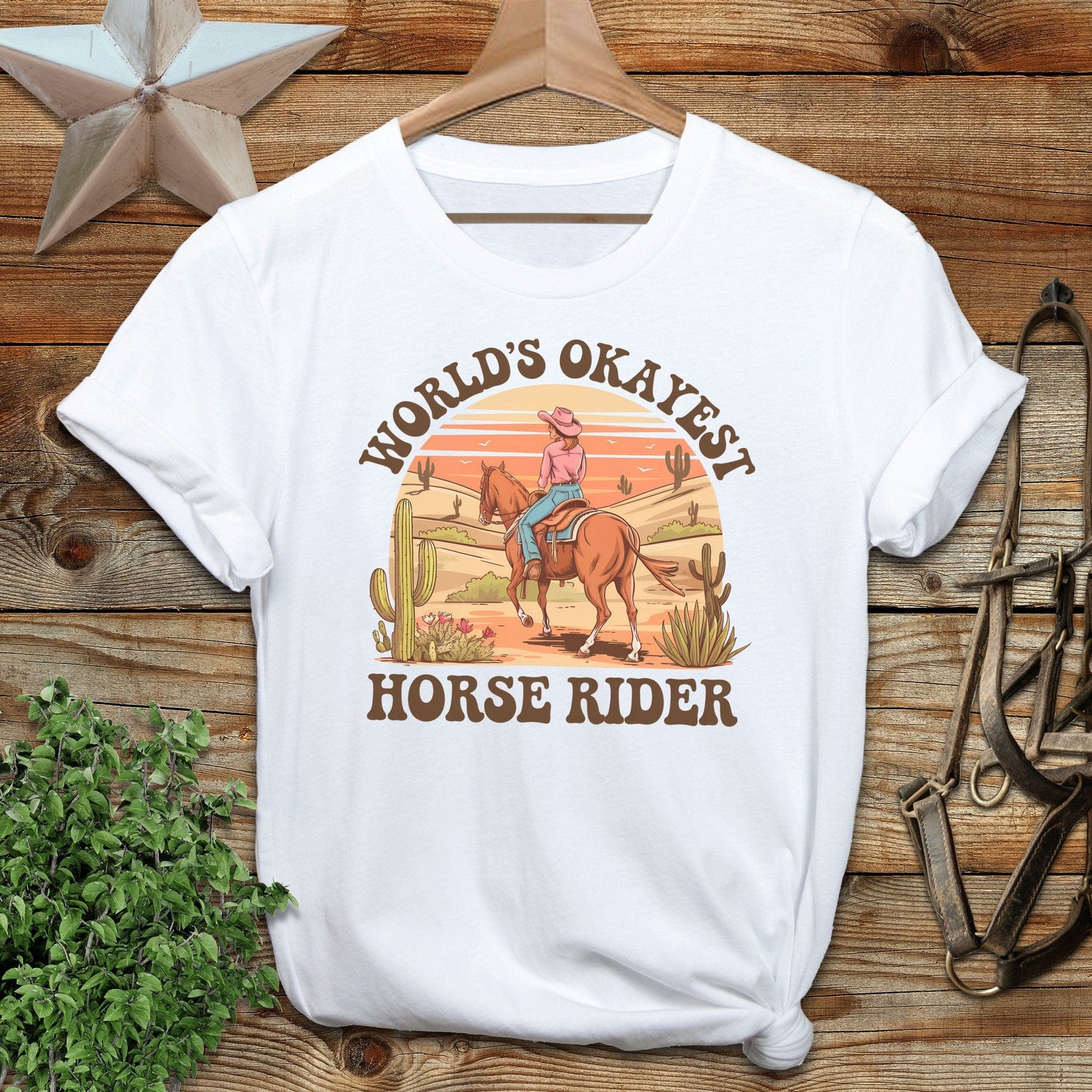 Okayest Horse Rider Softstyle Tee