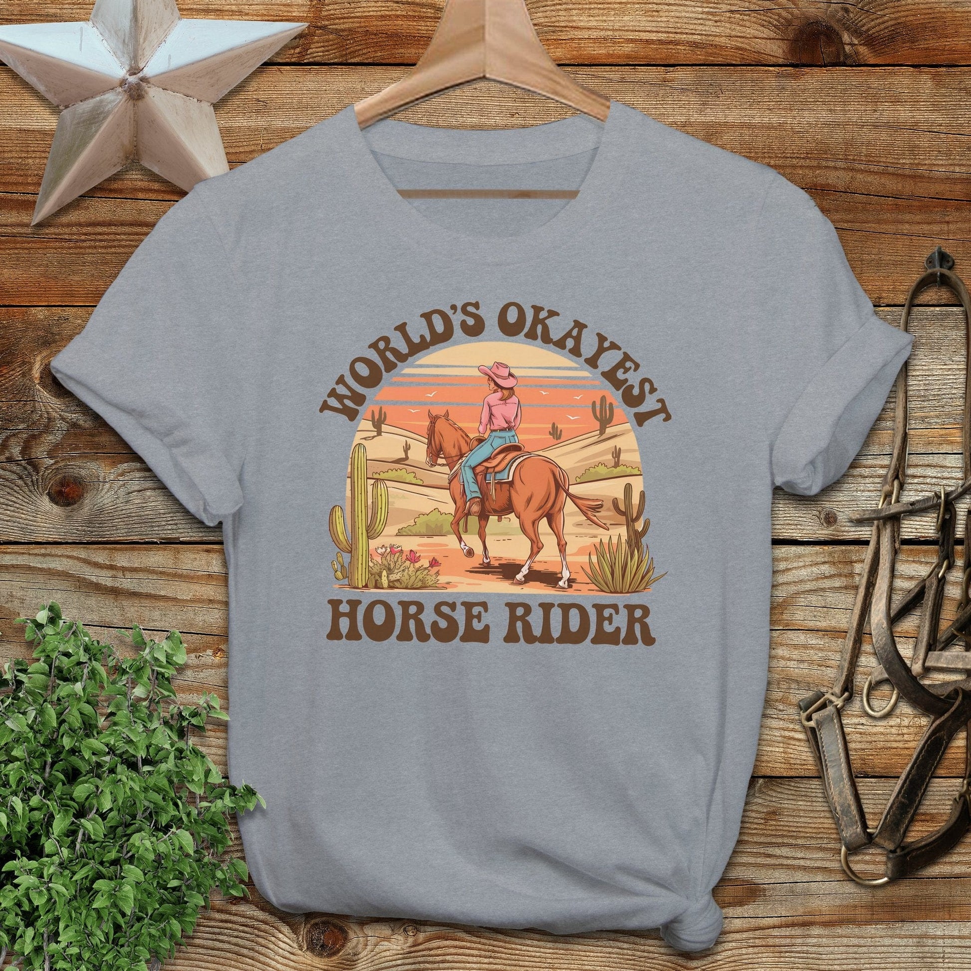 Okayest Horse Rider Softstyle Tee