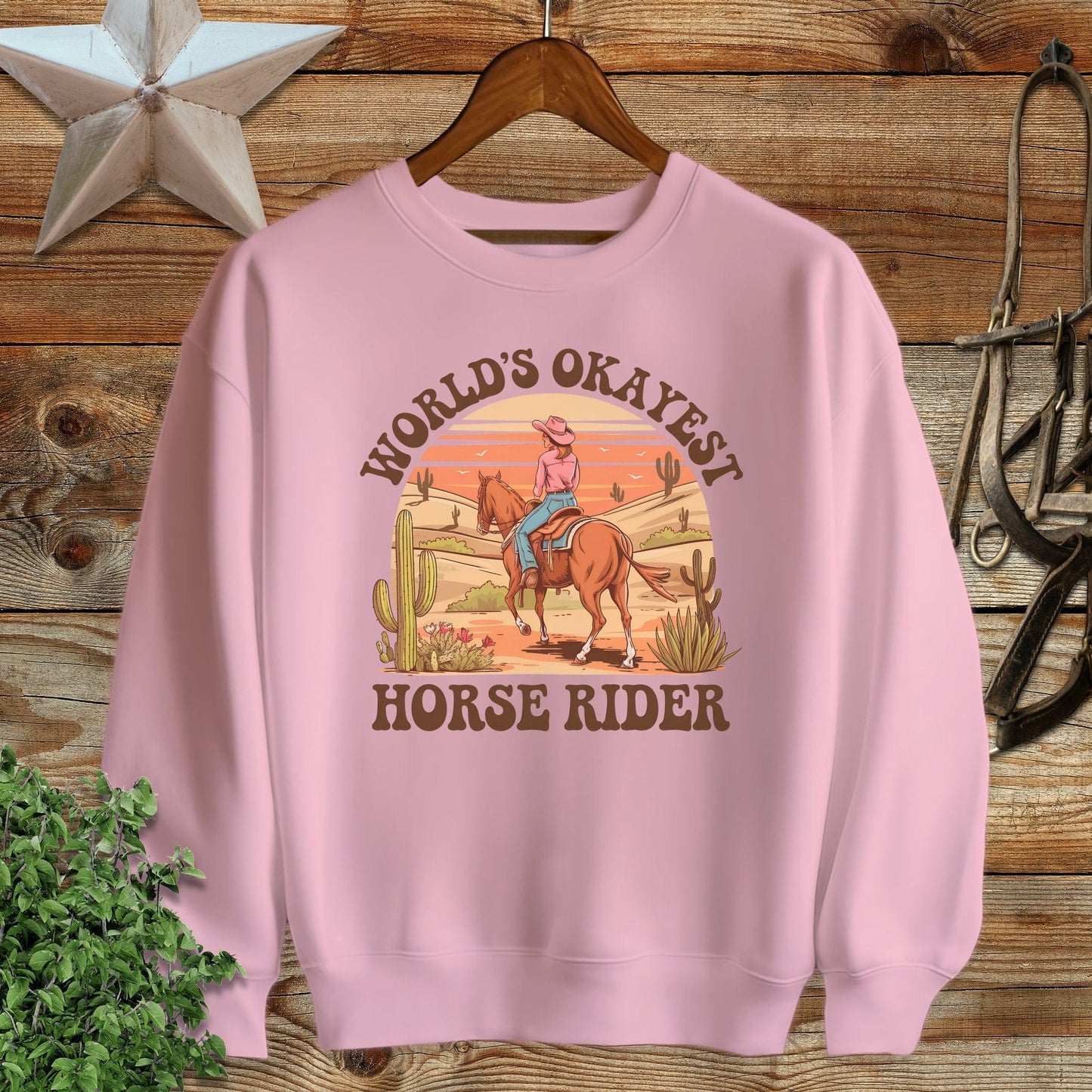 Okayest Horse Rider Sweatshirt