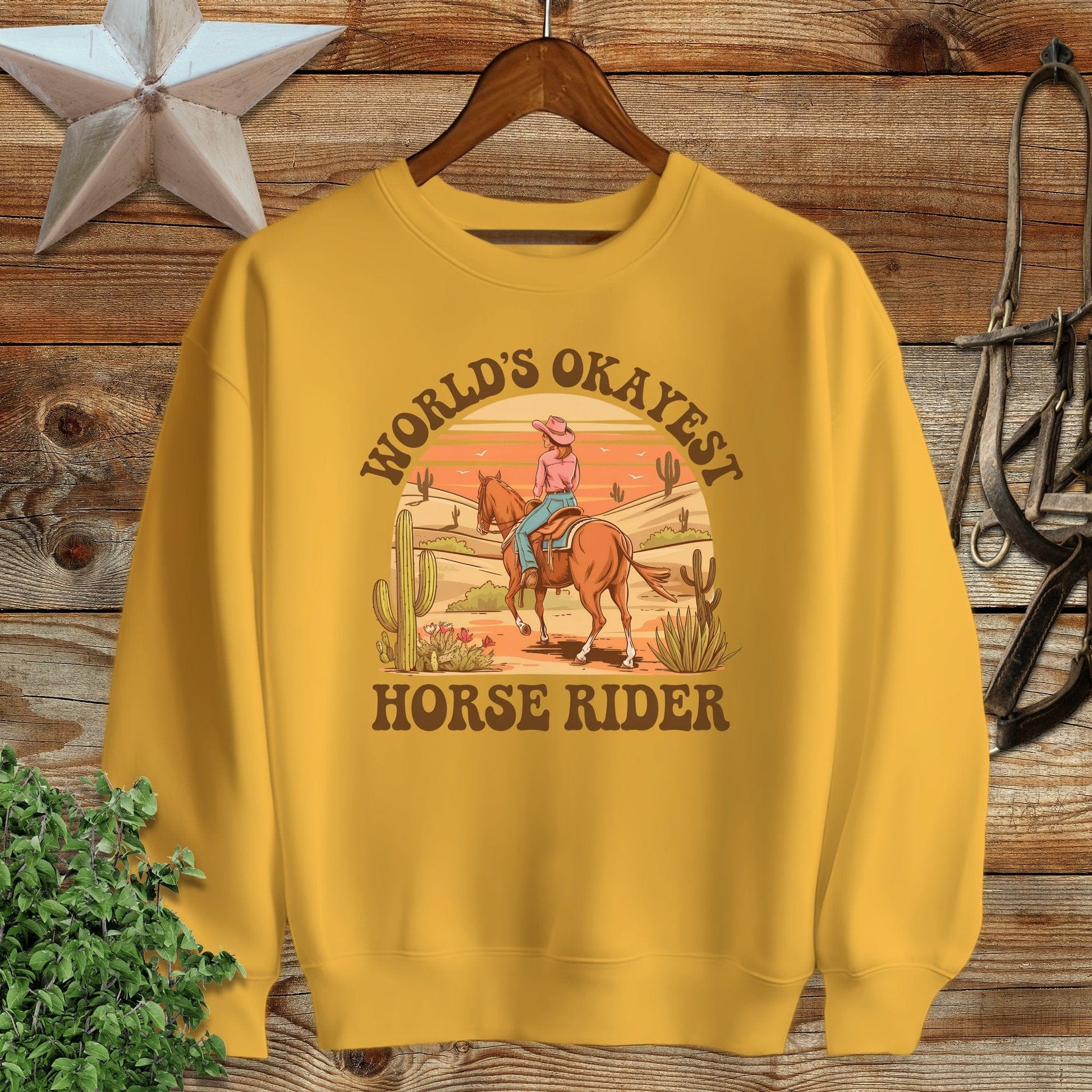 Okayest Horse Rider Sweatshirt