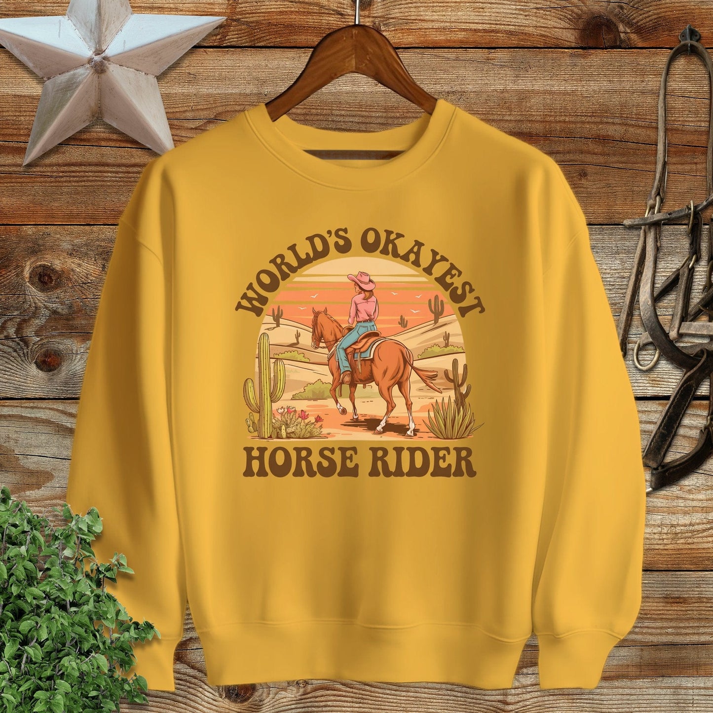 Okayest Horse Rider Sweatshirt