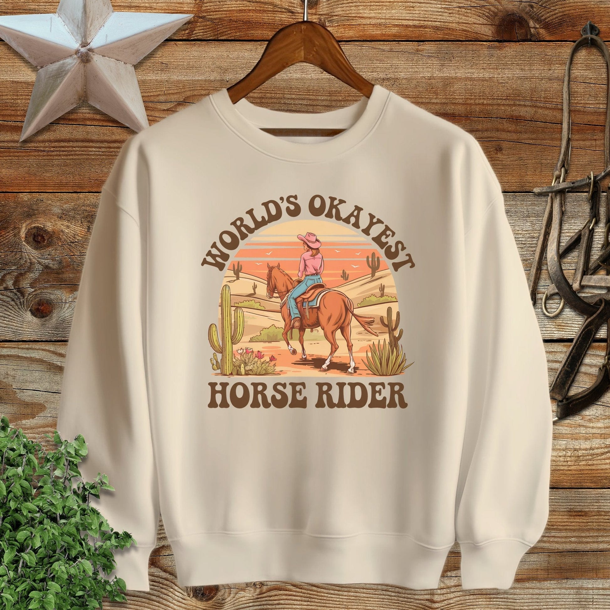 Okayest Horse Rider Sweatshirt