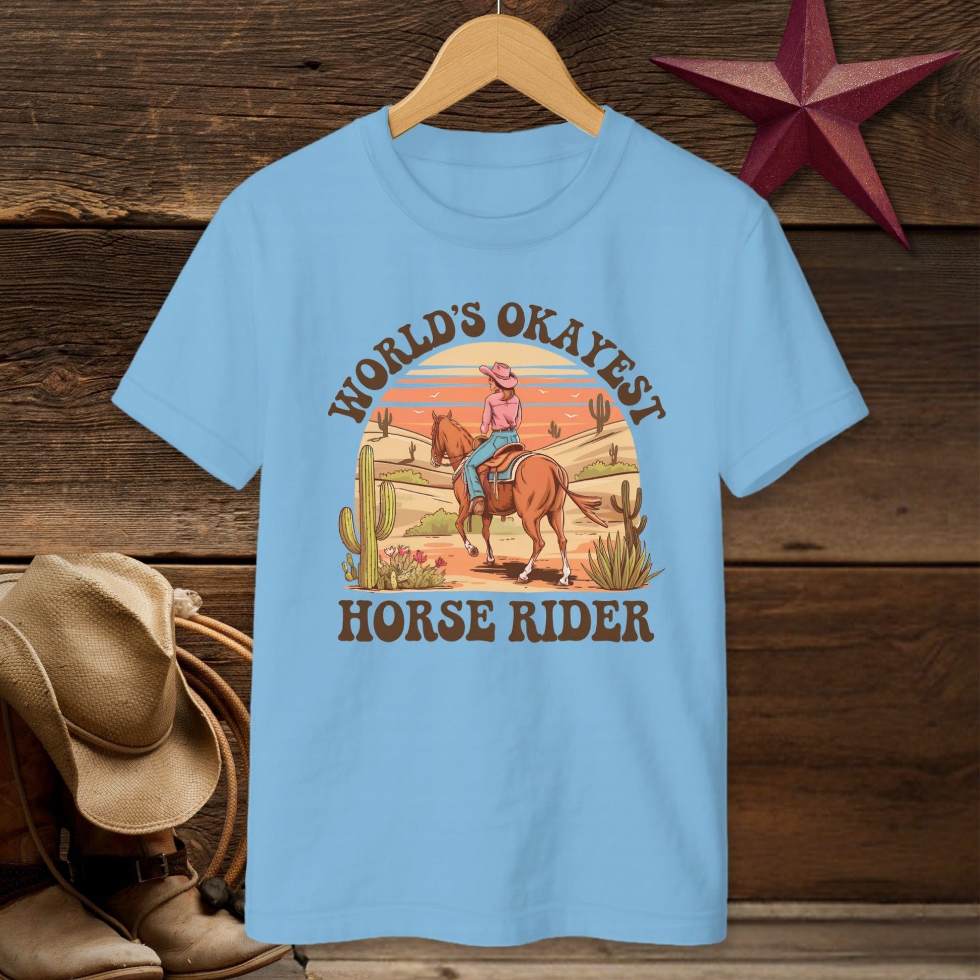 Okayest Horse Rider T-Shirt (Youth)
