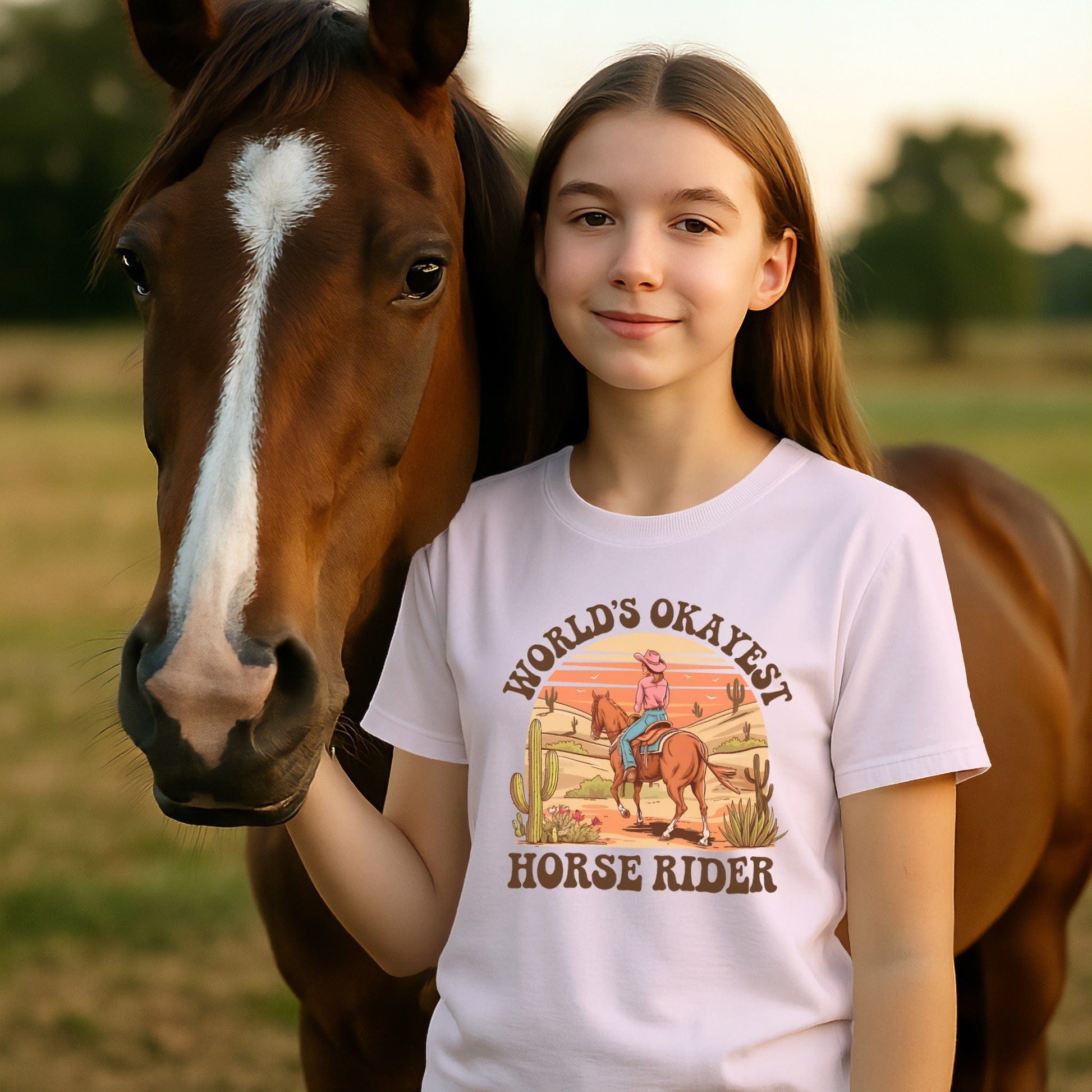 Okayest Horse Rider T-shirt (Youth)