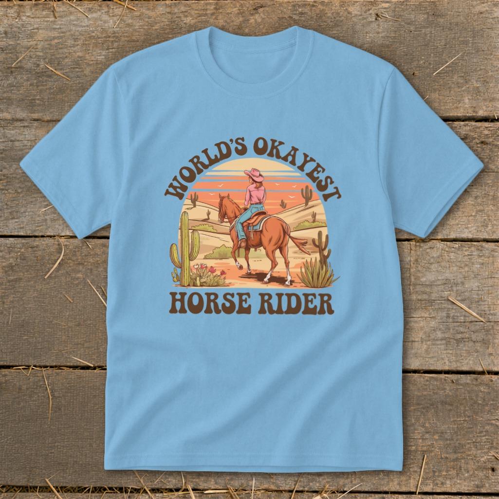 Okayest Horse Rider Youth Tee