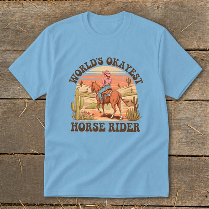 Okayest Horse Rider Youth Tee