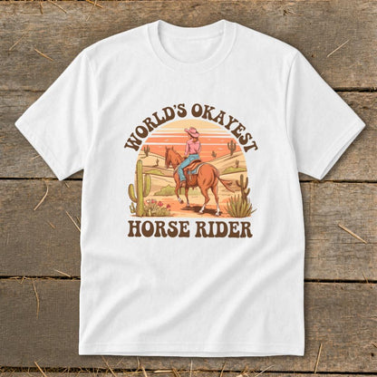 Okayest Horse Rider Youth Tee