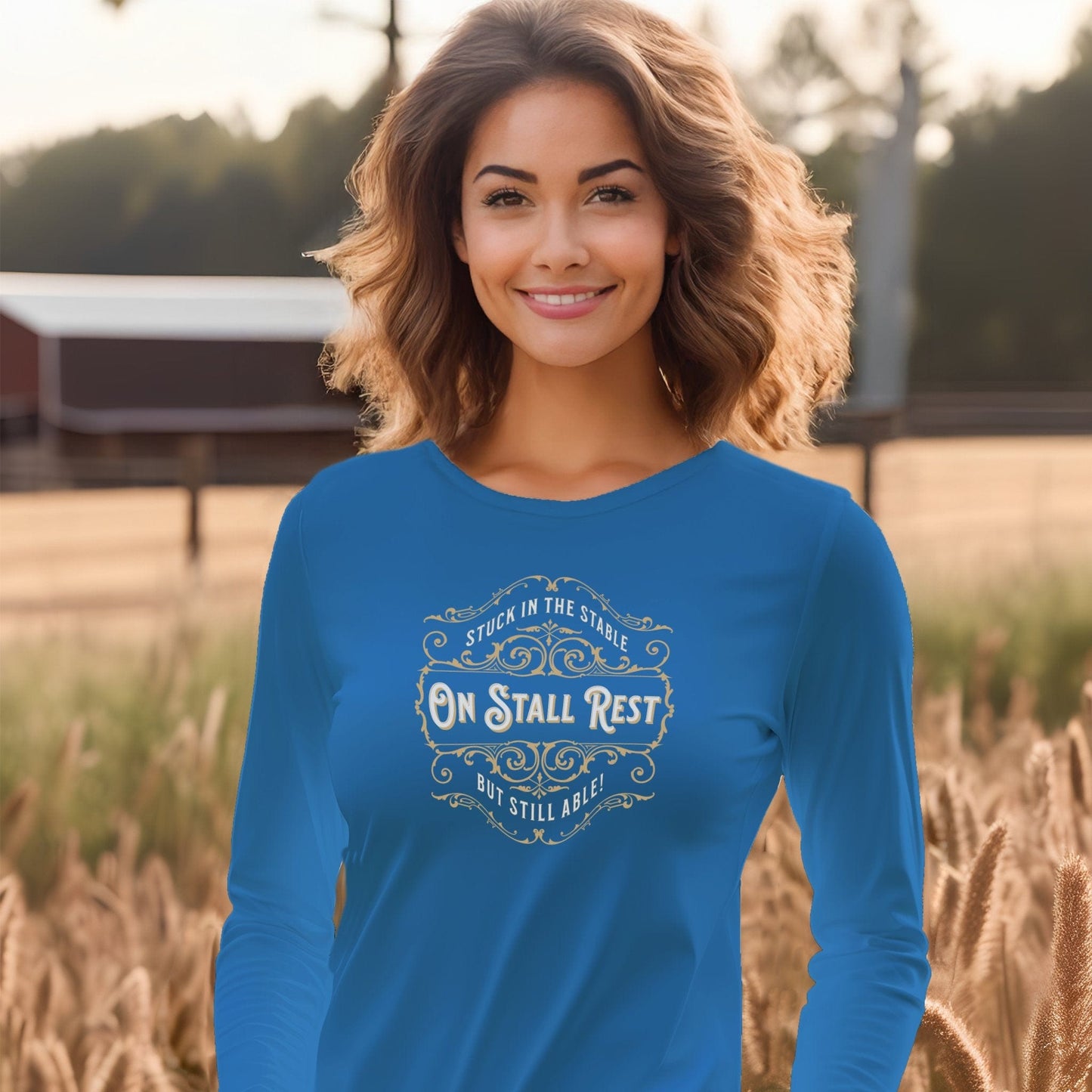 On Stall Rest Long Sleeve Tee