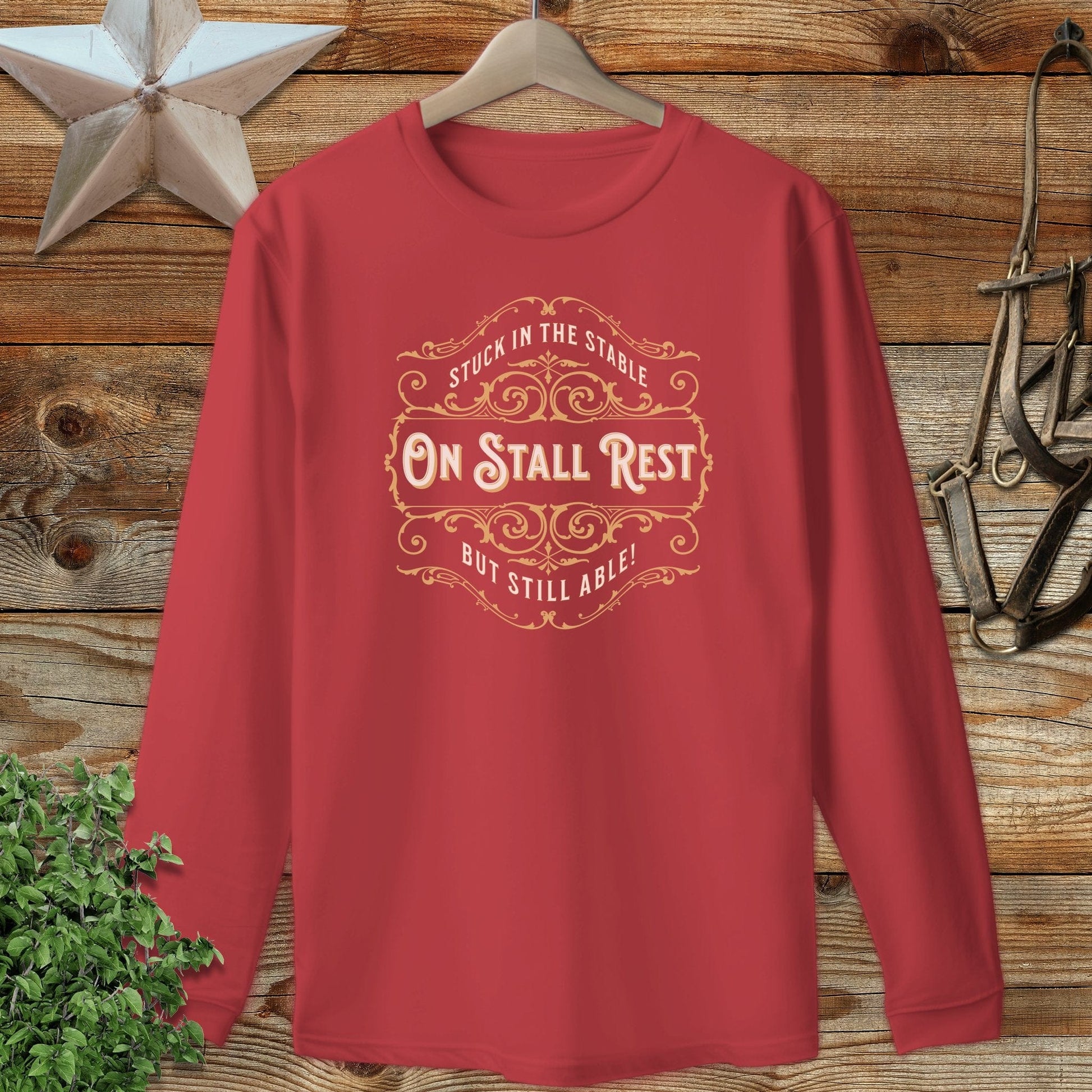 On Stall Rest Long Sleeve Tee