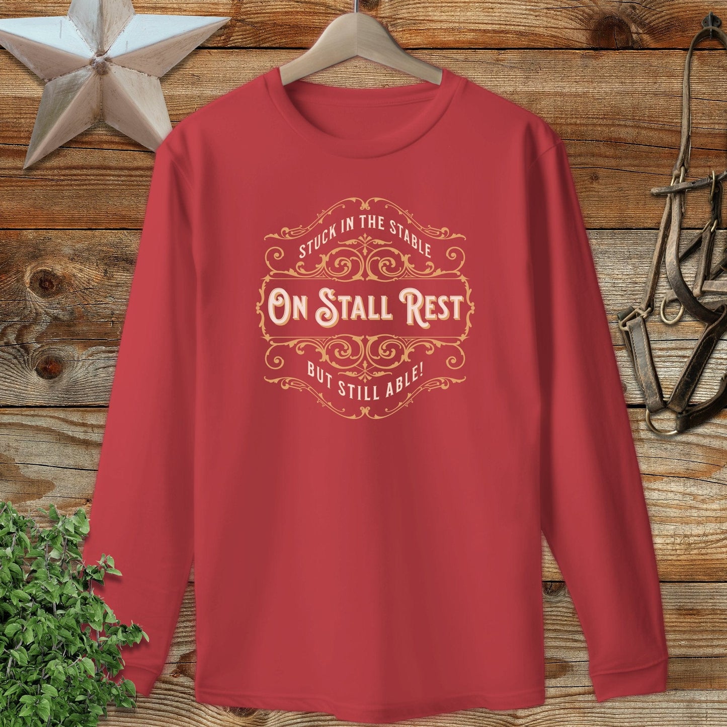 On Stall Rest Long Sleeve Tee