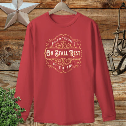 On Stall Rest Long Sleeve Tee