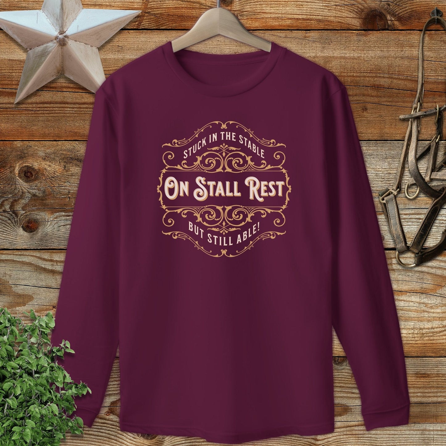 On Stall Rest Long Sleeve Tee