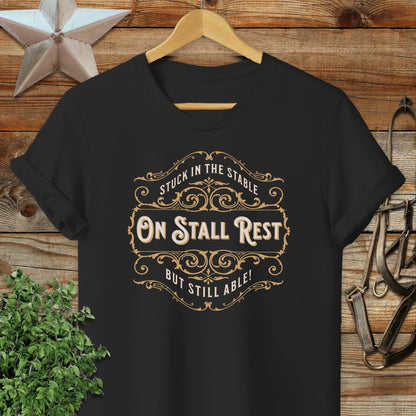 On Stall Rest Softstyle Tee