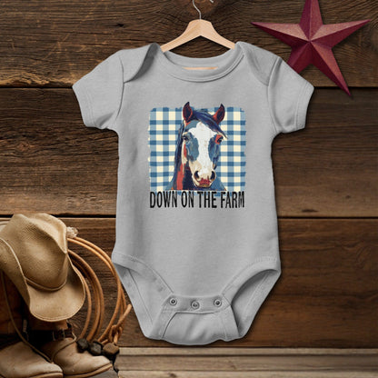 On The Farm Horse Bodysuit (Baby)