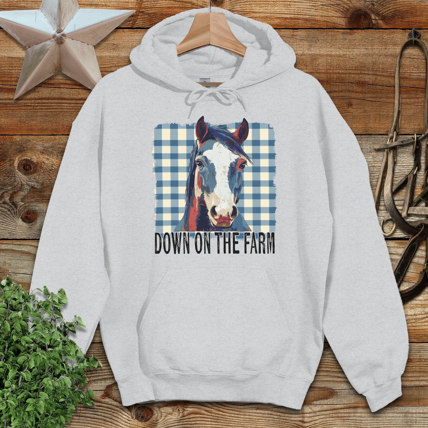 On The Farm Horse Hoodie