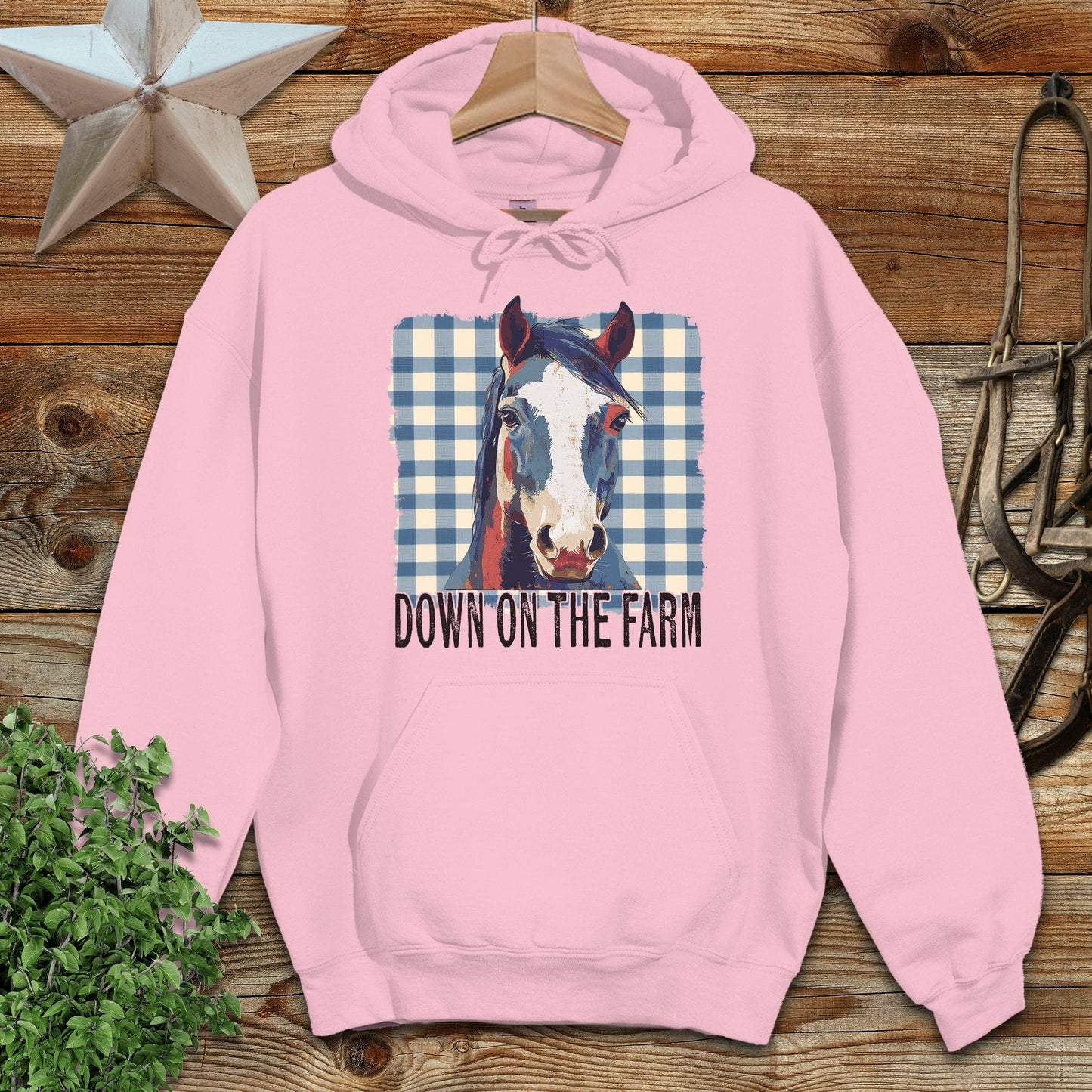 On The Farm Horse Hoodie