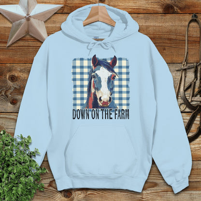 On The Farm Horse Hoodie