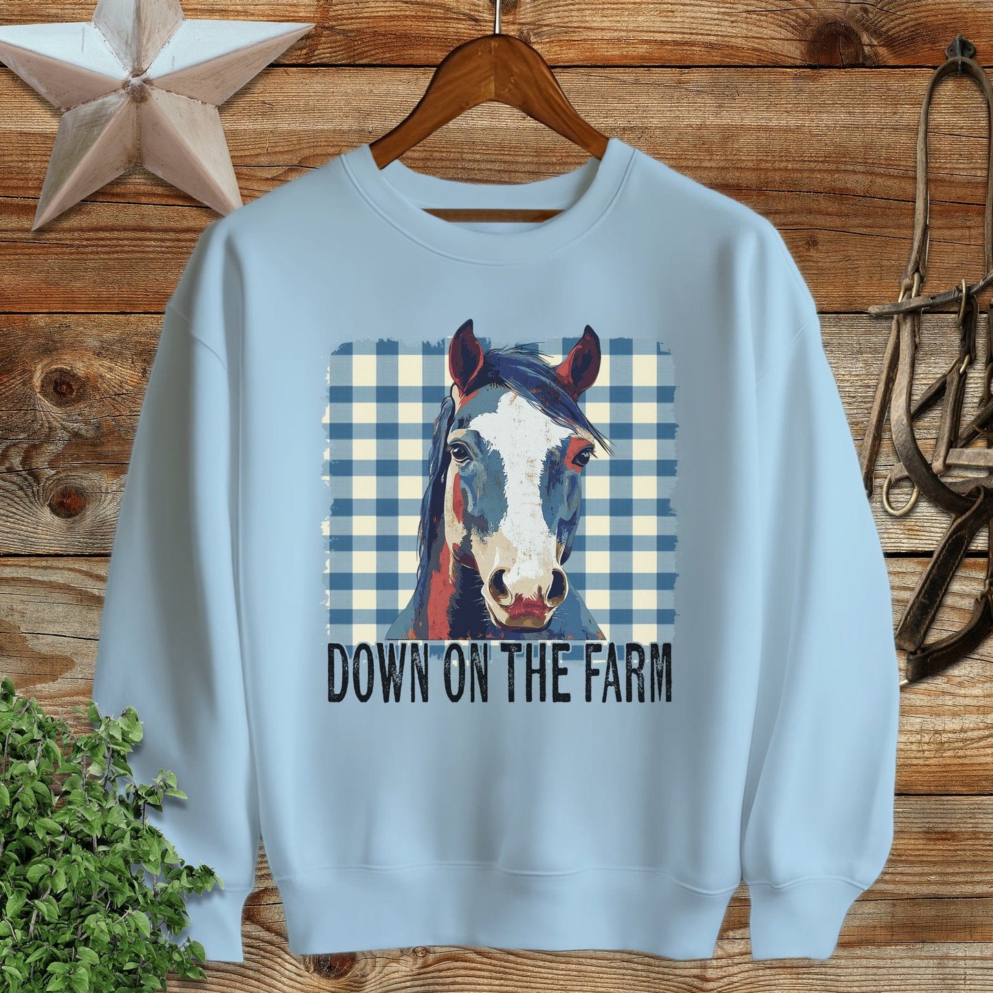 On The Farm Horse Sweatshirt