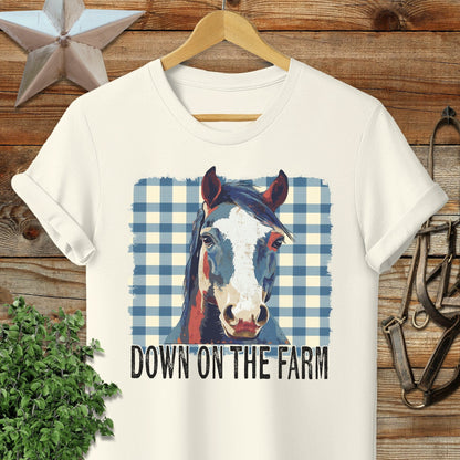 On The Farm Horse T-shirt