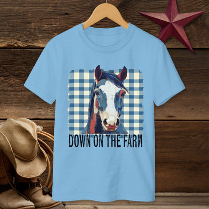 On The Farm Horse T-shirt (Youth)