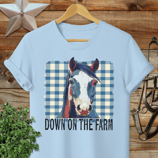 On The Farm Horse T-shirt