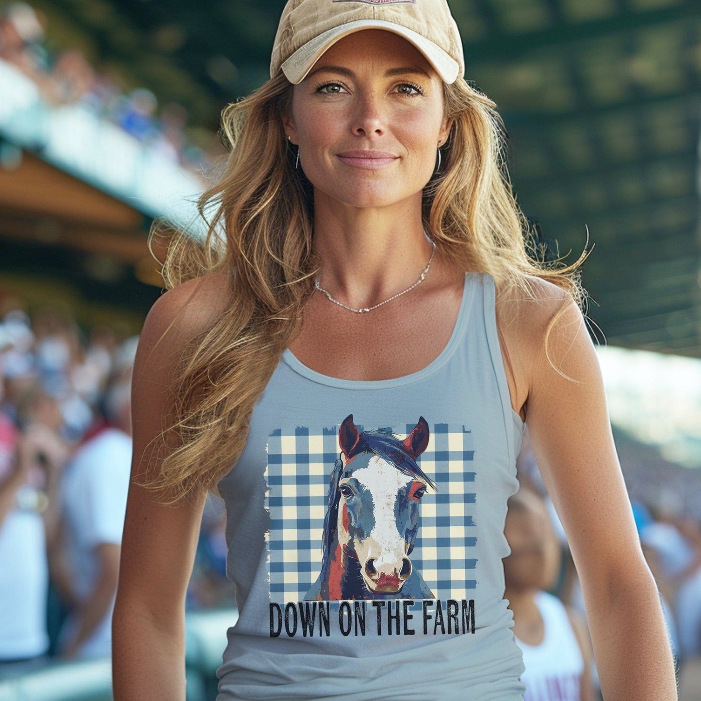On The Farm Horse Tank Top