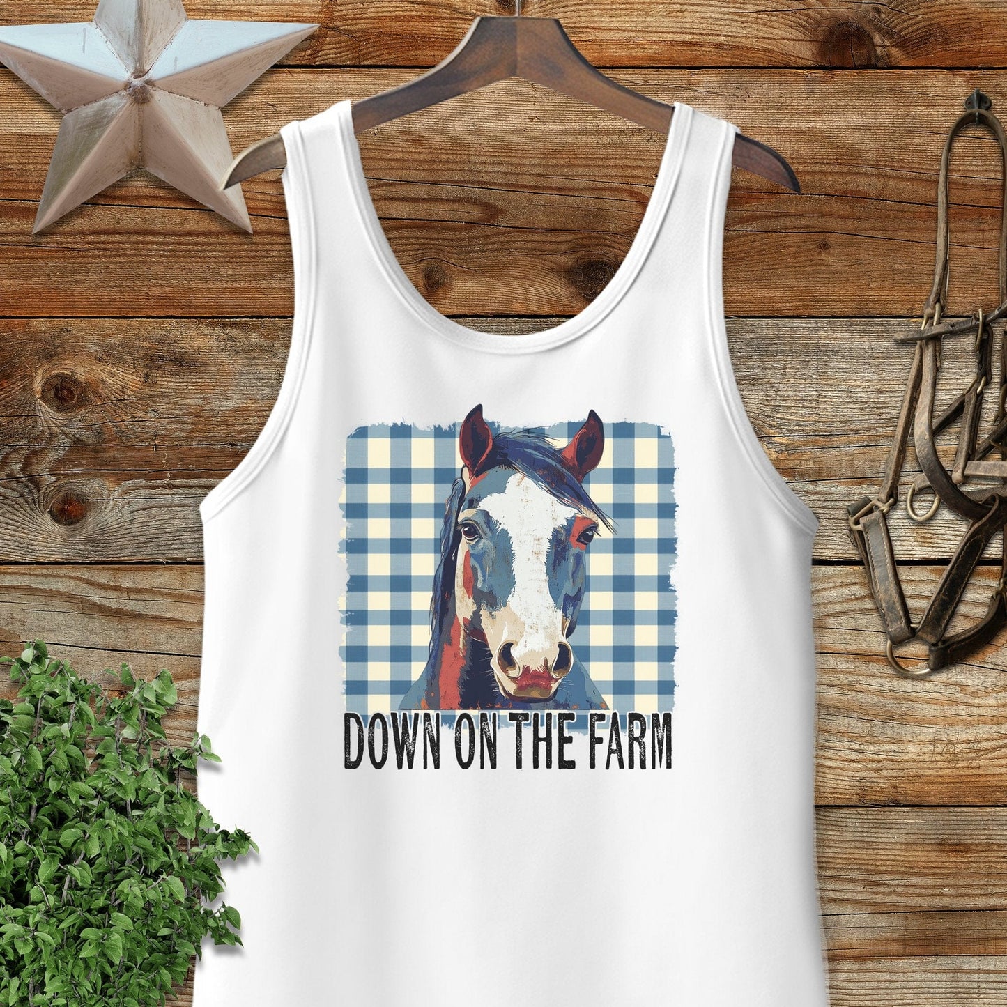 On The Farm Horse Tank Top