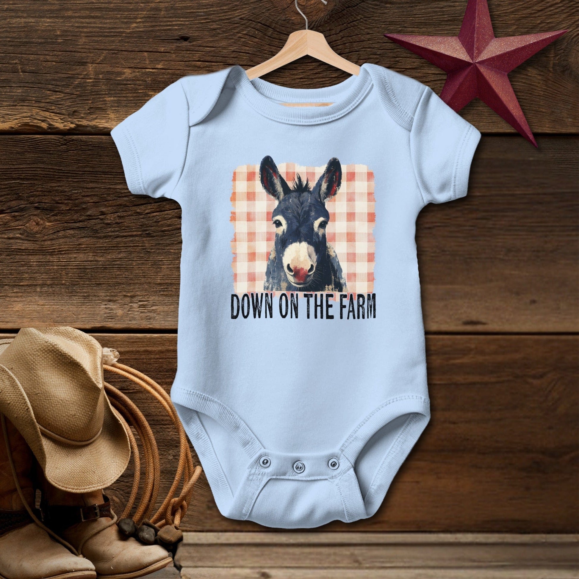 On The Farm Mule Bodysuit (Baby)