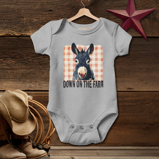 On The Farm Mule Bodysuit (Baby)