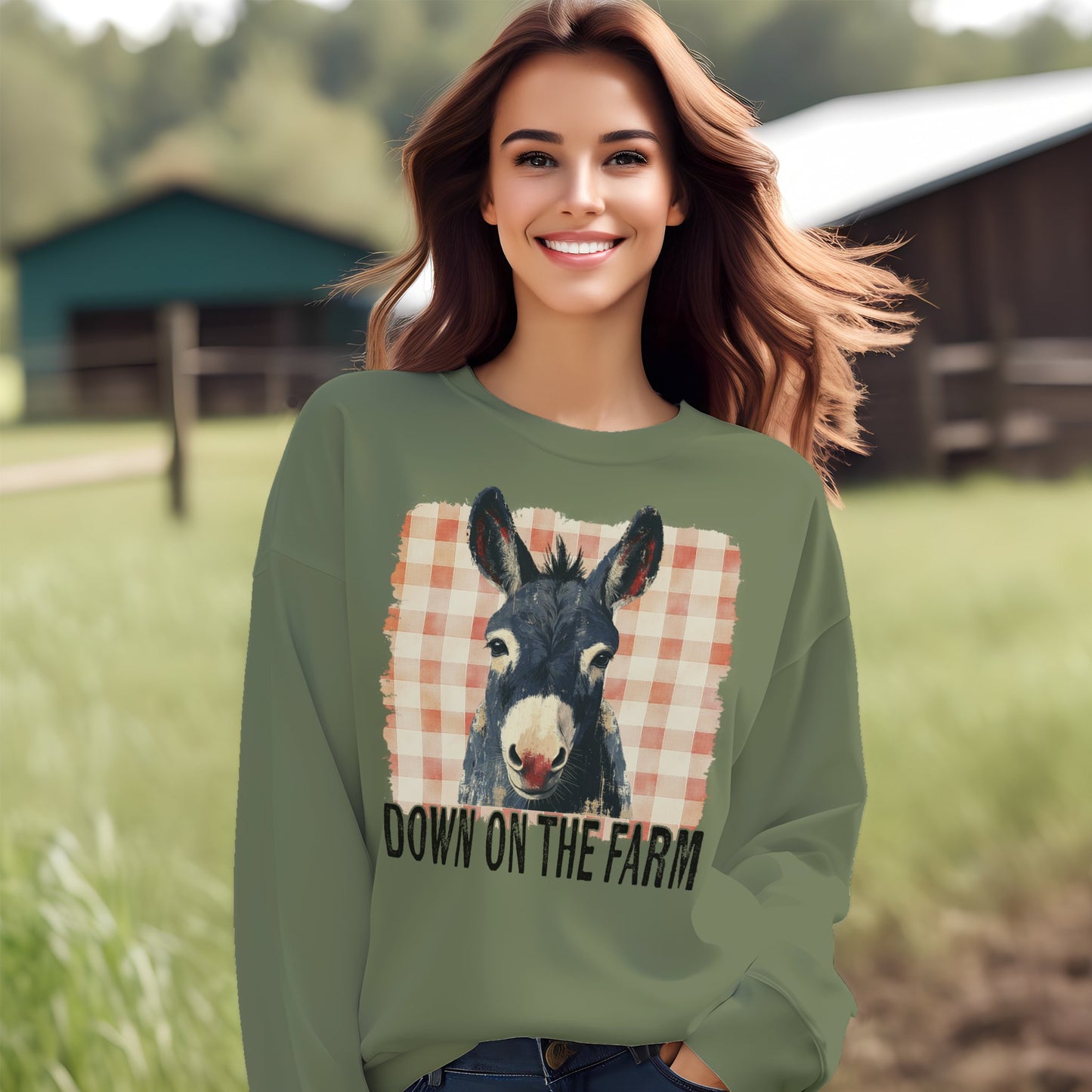 On The Farm Mule Sweatshirt