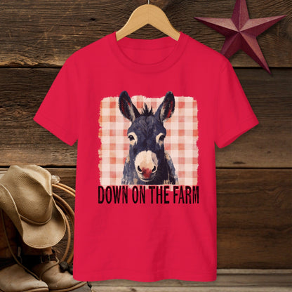 On The Farm Mule T-Shirt (Youth)