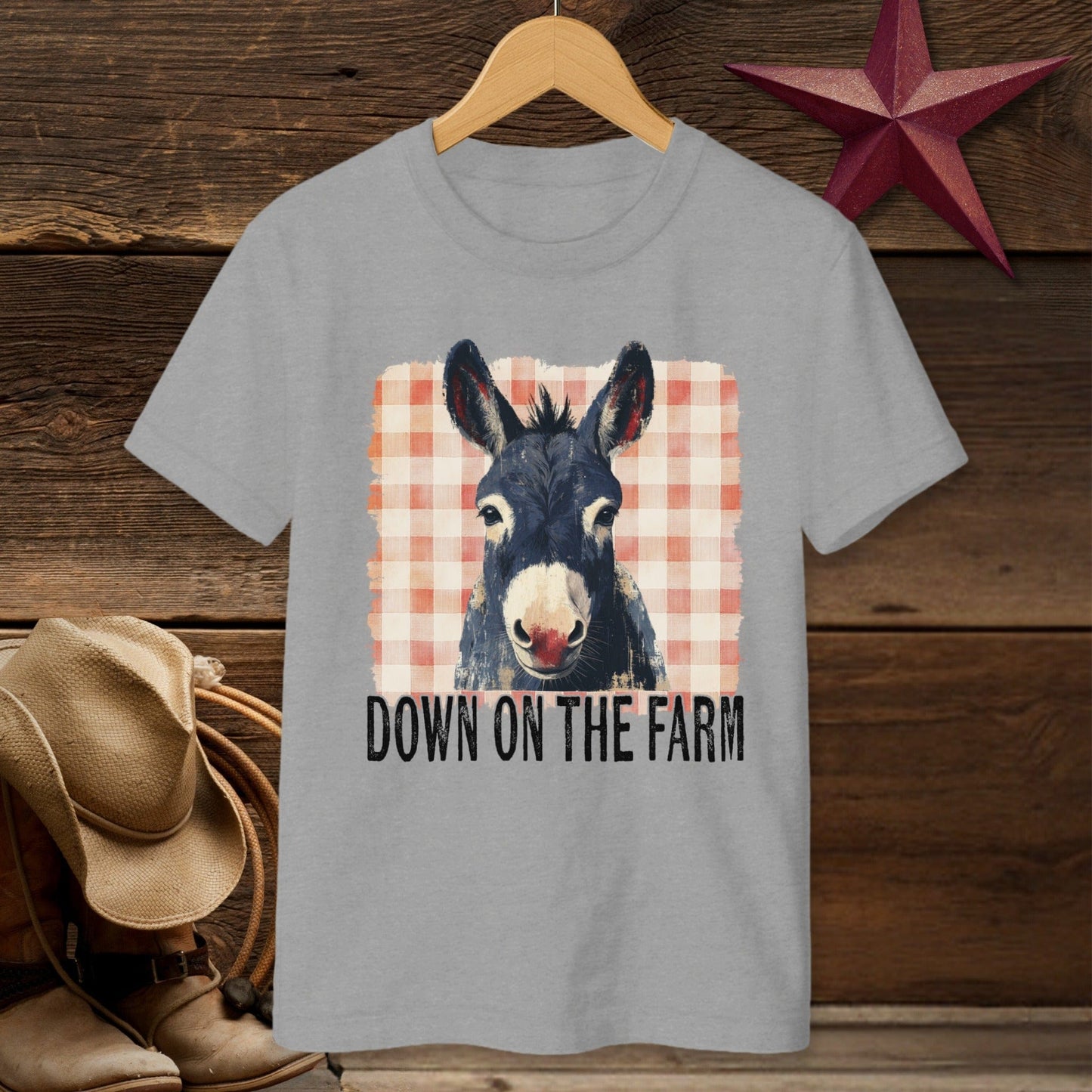 On The Farm Mule T-Shirt (Youth)